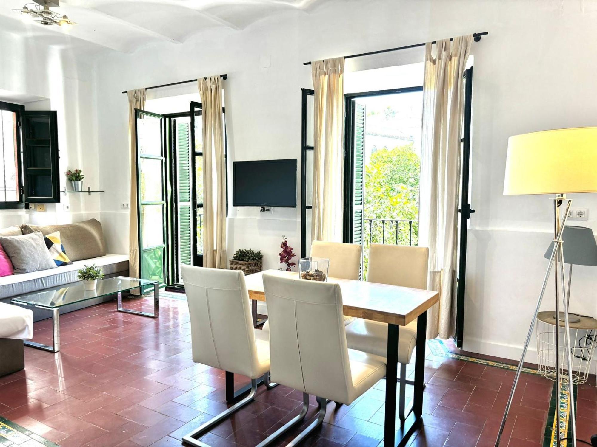 Apartmán Plaza De Santa Cruz Sevilla Exteriér fotografie